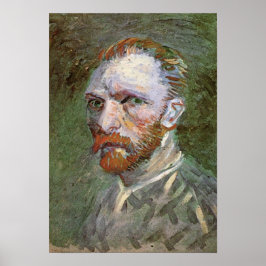 Vincent van Gogh Självporträtt, Vintage Fine Art Poster