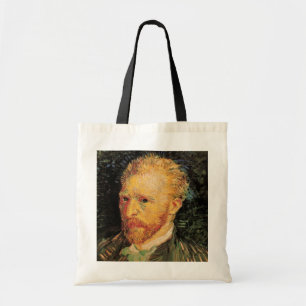 Vincent van Gogh Självporträtt, Vintage Fine Art Tygkasse