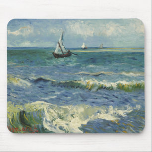 Vincent Van Gogh - sjölandskap nära Les Saintes Musmatta