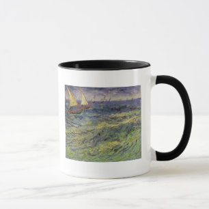 Vincent Van Gogh sjölandskap på Saintes-Maries Mugg