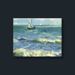 Vincent van Gogh - Sjölandskapet nära Les Saintes Canvastryck<br><div class="desc">Sjölandskapet nära Les Saintes-Maries-de-la-Mer av Vincent van Gogh, 1888. Vincent van Gogh var en nederländsk postimponerande målare som är en av de mest berömd och inflytelserika figurer i den Westerna konsten. Under drygt ett decennium skapade han ungefär 2 100 konstverk, varav omkring 860 oljemålningar, de flesta under de två sista...</div>