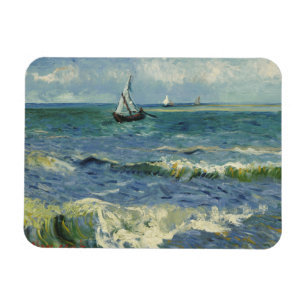 Vincent van Gogh - Sjölandskapet nära Les Saintes Magnet