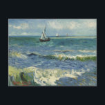 Vincent van Gogh - Sjölandskapet nära Les Saintes Vykort<br><div class="desc">Sjölandskapet nära Les Saintes-Maries-de-la-Mer av Vincent van Gogh, 1888. Vincent van Gogh var en nederländsk postimponerande målare som är en av de mest berömd och inflytelserika figurer i den Westerna konsten. Under drygt ett decennium skapade han ungefär 2 100 konstverk, varav omkring 860 oljemålningar, de flesta under de två sista...</div>