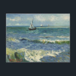 Vincent van Gogh - Sjölandskapet nära Les Saintes Vykort<br><div class="desc">Sjölandskapet nära Les Saintes-Maries-de-la-Mer av Vincent van Gogh, 1888. Vincent van Gogh var en nederländsk postimponerande målare som är en av de mest berömd och inflytelserika figurer i den Westerna konsten. Under drygt ett decennium skapade han ungefär 2 100 konstverk, varav omkring 860 oljemålningar, de flesta under de två sista...</div>