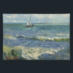Vincent van Gogh - Sjölandskapet Near Saintes Mari Bordstablett<br><div class="desc">Sjölandskapet nära Les Saintes-Maries-de-la-Mer (1888) av Vincent van Gogh är en vintage bra art post impressionism maritima målning. Ett sjölandskap med segelbåtar på havet med skonsam vinkar nära stranden. Om konstnären: Vincent Willem van Gogh (1853-1890) var en målare från post impressionist vars verk var mest framträdande för dess skönhet, känslomässiga...</div>