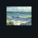 Vincent van Gogh - Sjölandskapet Near Saintes Mari Canvastryck<br><div class="desc">Sjölandskapet nära Les Saintes-Maries-de-la-Mer (1888) av Vincent van Gogh är en vintage bra art post impressionism maritima målning. Ett sjölandskap med segelbåtar på havet med skonsam vinkar nära stranden. Om konstnären: Vincent Willem van Gogh (1853-1890) var en målare från post impressionist vars verk var mest framträdande för dess skönhet, känslomässiga...</div>