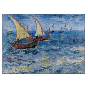 Vincent van Gogh - Sjölandskapet Saintes-Maries