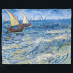 Vincent van Gogh - Sjölandskapet Saintes-Maries Fleecefilt<br><div class="desc">Sjölandskapet Saintes-Maries - Vincent van Gogh,  Oil on Canvas,  1888</div>