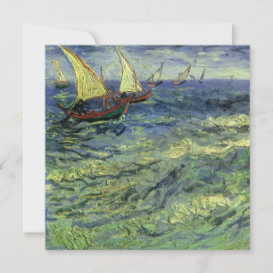 Vincent van Gogh - Sjölandskapet Saintes Maries Inbjudningar