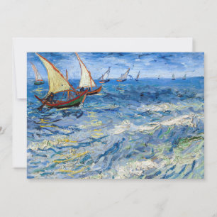 Vincent van Gogh - Sjölandskapet Saintes-Maries Inbjudningar