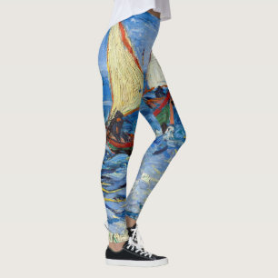 Vincent van Gogh - Sjölandskapet Saintes-Maries Leggings