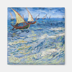 Vincent van Gogh - Sjölandskapet Saintes-Maries Magnet