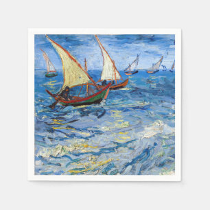Vincent van Gogh - Sjölandskapet Saintes-Maries Pappersservett