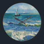 Vincent Van Gogh - Sjölandskapet Saintes-Maries Stor Klocka<br><div class="desc">Vincent Van Gogh - Sjölandskapet Saintes-Maries</div>