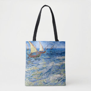 Vincent van Gogh - Sjölandskapet Saintes-Maries Tygkasse