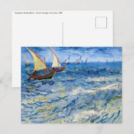 Vincent van Gogh - Sjölandskapet Saintes-Maries Vykort