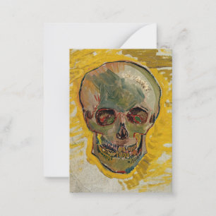 Vincent van Gogh - Skull 1887 #2 Anteckningskort