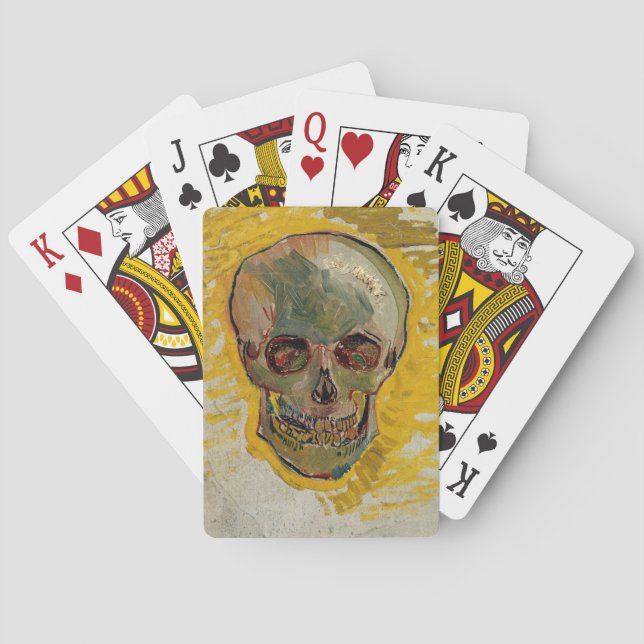 Vincent van Gogh - Skull 1887 #2 Casinokort (Baksidan)