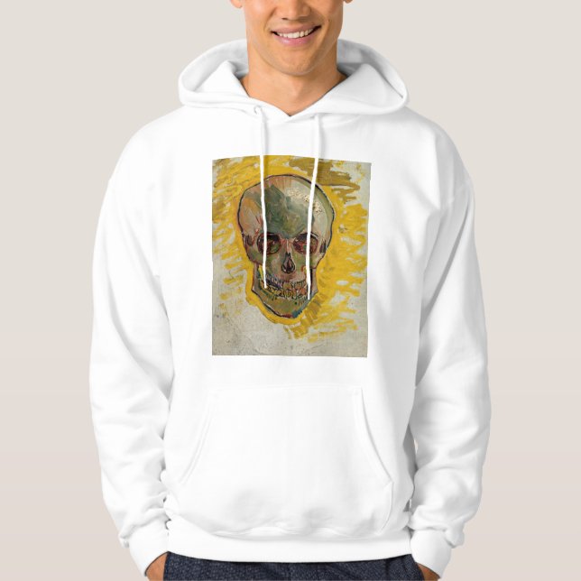 Vincent van Gogh - Skull 1887 #2 Hoodie (Framsida)