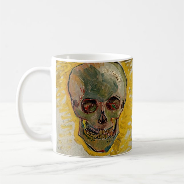 Vincent van Gogh - Skull 1887 #2 Kaffemugg (Vänster)