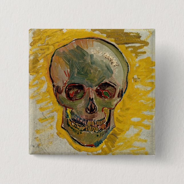 Vincent van Gogh - Skull 1887 #2 Knapp (Framsida)