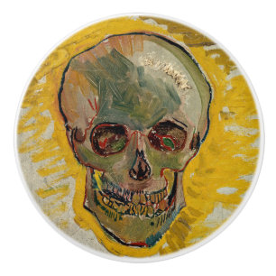 Vincent van Gogh - Skull 1887 #2 Knopp