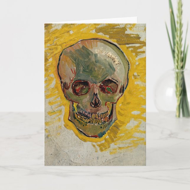 Vincent van Gogh - Skull 1887 #2 Kort (Framsida)