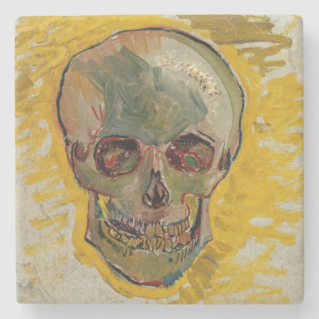 Vincent van Gogh - Skull 1887 #2 Stenunderlägg (Framsidan)