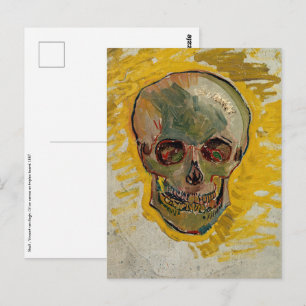 Vincent van Gogh - Skull 1887 #2 Vykort