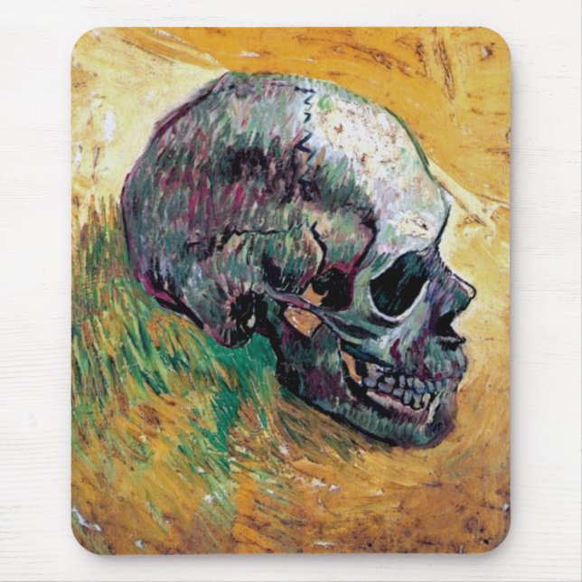 Vincent Van Gogh - Skull in Profile - Fine Art Musmatta (Framsidan)