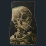 Vincent Van Gogh - Skull med bränd cigarett Bilmatta<br><div class="desc">Vincent Van Gogh - Skull med bränd cigarett</div>