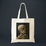 Vincent Van Gogh - Skull med bränd cigarett Tygkasse<br><div class="desc">Vincent Van Gogh - Skull med bränd cigarett</div>
