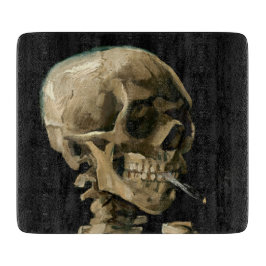 Vincent van Gogh - Skull med Burning Cigarette
