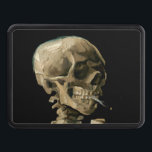 Vincent van Gogh - Skull med Burning Cigarette Dragkroksskydd<br><div class="desc">Chef för en Skeleton med en brinnande cigarett / Skull med brinnande cigarett / Crane de squelette fumant une cigarett - Vincent van Gogh,  1885</div>