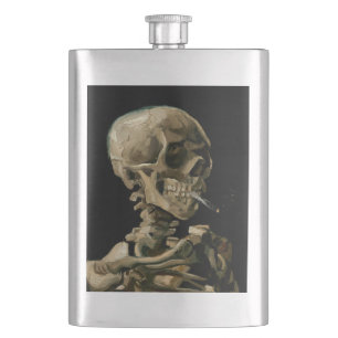 Vincent van Gogh - Skull med Burning Cigarette Fickplunta