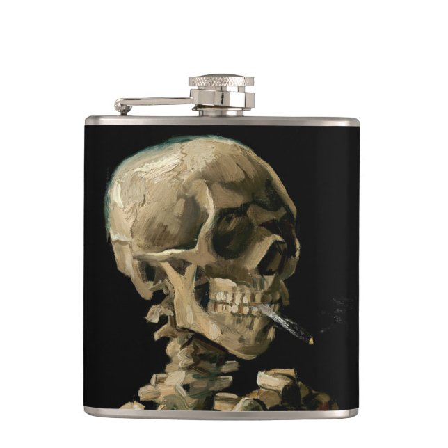 Vincent van Gogh - Skull med Burning Cigarette Fickplunta (Framsidan)