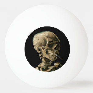 Vincent van Gogh - Skull med Burning Cigarette Pingisboll
