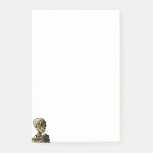 Vincent van Gogh - Skull med Burning Cigarette Post-it Block