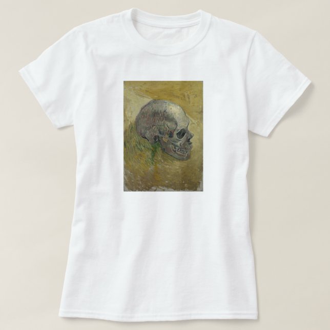 Vincent van Gogh SkullprofilgalleriHD Fine Art Tee (Design framsida)