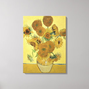 Vincent van Gogh Solblommor, 1888 Canvastryck
