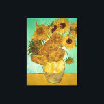 Vincent van Gogh | Solblommor, 1888 Canvastryck<br><div class="desc">Solblommor,  1888 | Vincent van Gogh | Konstplats: Neue Pinakothek,  München,  Tyskland | Nederländska konstnärer | Bilduppsamlingsnummer: BAL20294</div>