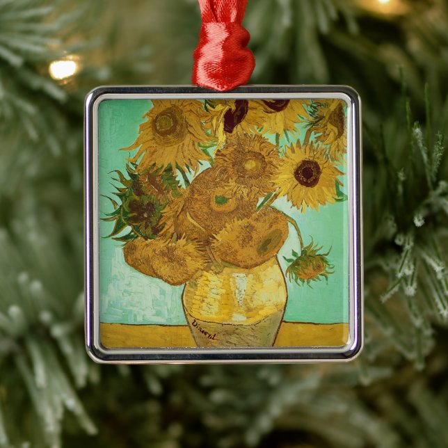 Vincent van Gogh | Solblommor, 1888 Julgransprydnad Metall (Träd)