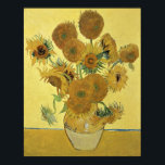 Vincent van Gogh | Solblommor, 1888 Poster<br><div class="desc">Solblommor,  1888 | Vincent van Gogh | Art Location: National Gallery,  London,  Förenade kungariket | Nederländska konstnärer | Bilduppsamlingsnummer: BAL970</div>