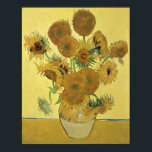 Vincent van Gogh | Solblommor, 1888 Poster<br><div class="desc">Solblommor,  1888 | Vincent van Gogh | Art Location: National Gallery,  London,  Förenade kungariket | Nederländska konstnärer | Bilduppsamlingsnummer: BAL970</div>