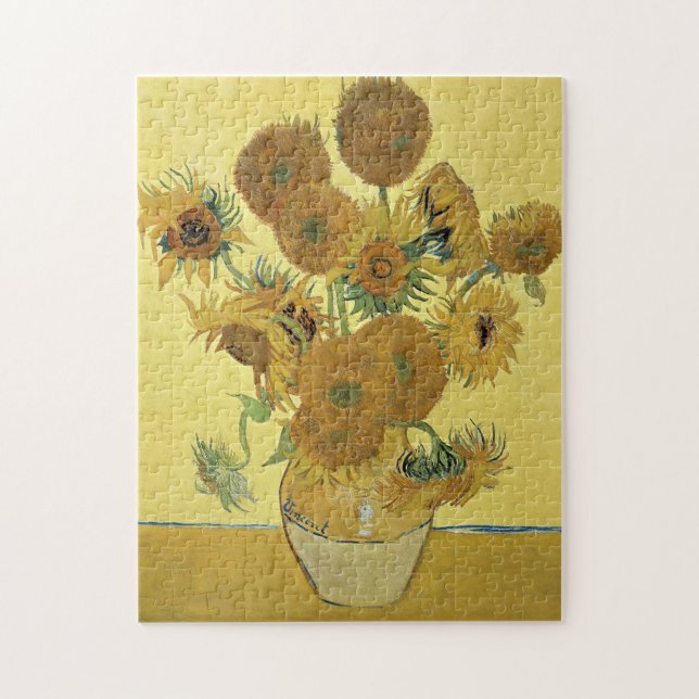 Vincent van Gogh | Solblommor, 1888 Pussel (Vertikal)