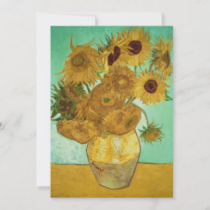 Vincent van Gogh Solblommor, 1888 Tack Kort