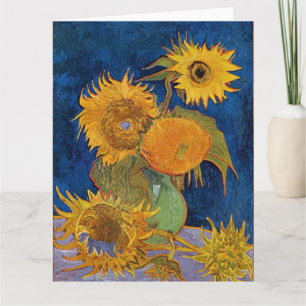 Vincent Van Gogh - Solblommor, andra versionen Kort