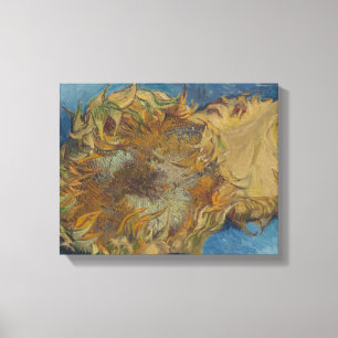 Vincent van Gogh - Solblommor Canvastryck