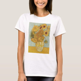 Vincent Van Gogh - Solblommor, tredje versionen T Shirt
