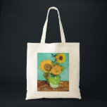 Vincent Van Gogh - Solblommor Tygkasse<br><div class="desc">Vincent Van Gogh - Solblommor</div>